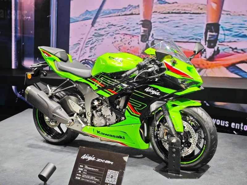 109,800元！Kawasaki Ninja ZX-6R发布，国内无对手,摩托范