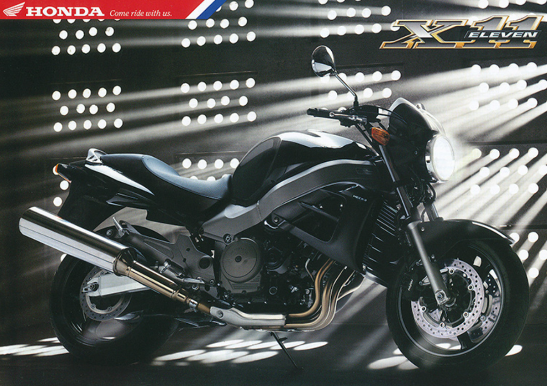 二轮考古学：本田黑鸟CBR1100XX编年史外传-裸鸟X11